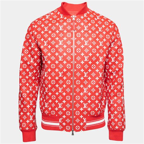 supreme louis vuitton jacket red|Louis Vuitton supreme real.